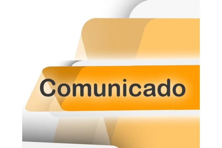 Comunicado: horário de funcionamento